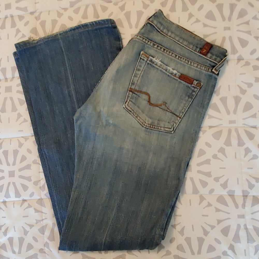 7 for all mankind flare jeans